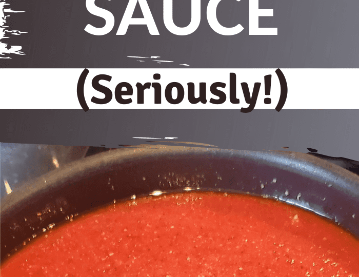 How to Make the BEST Marinara Sauce EVER!