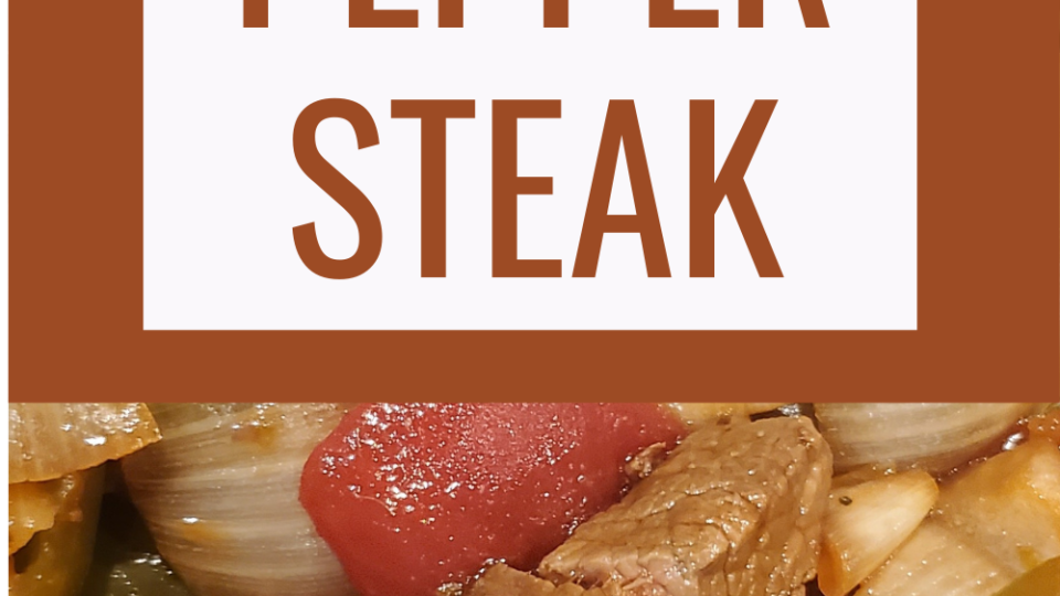 How to Make Crockpot Pepper Steak
