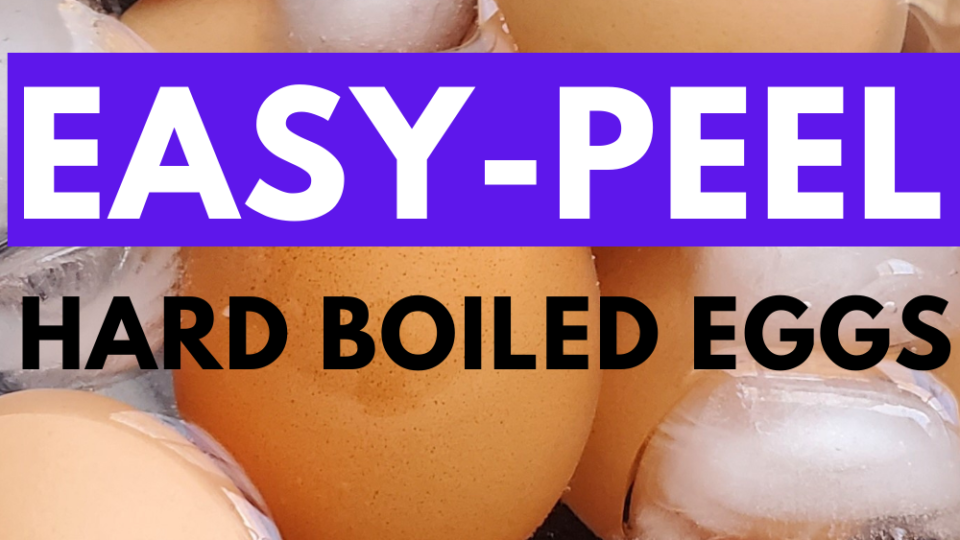 The EASIEST and BEST Way to Hard-boil Eggs – With Your Instant Pot!