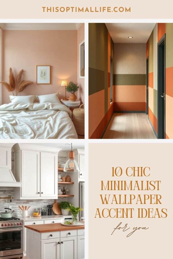 10 Unique Minimalist Wallpaper Accent Ideas for Your Home