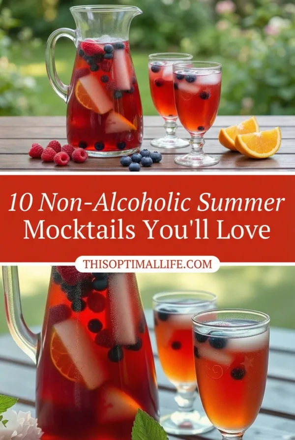 10 Delicious Mocktail Recipes to Try This Summer